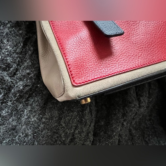 ❤️Yves Saint Laurent MUSE TWO LEATHER HANDBAG - Picture 7 of 11